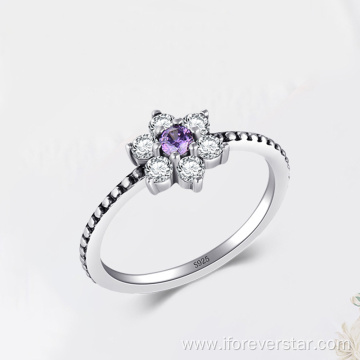 2022 New White CZ Engagement Wedding promise rings